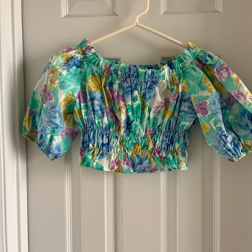 Zara crop top xs